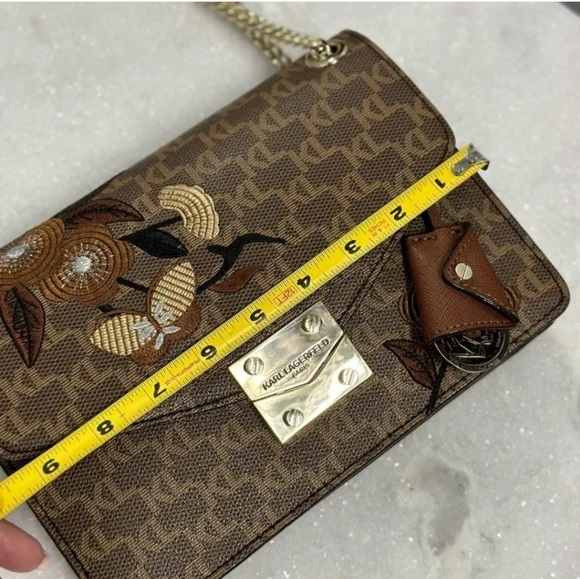 NWT Karl Lagerfeld crossbody shoulder bag - Picture 2 of 15